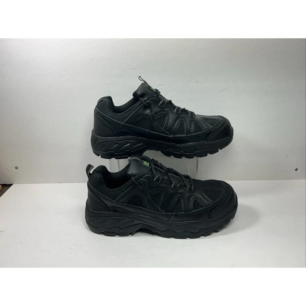 SR Max Work Shoes Mens Sz 9.5 EW Black Safety Toe Slip Resistant Sneakers New